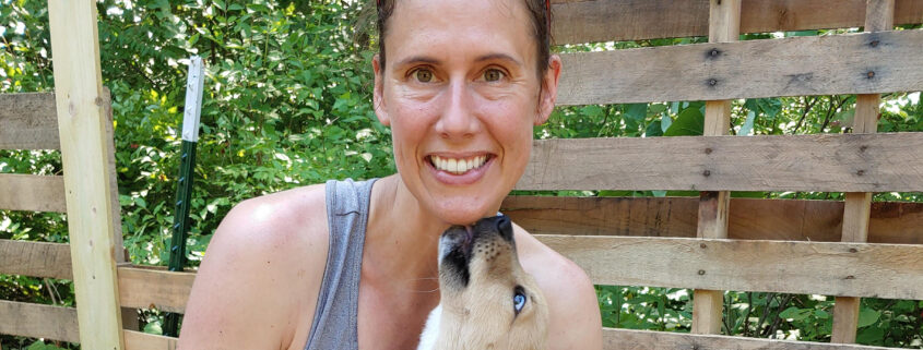 photo of Dori and her puppy